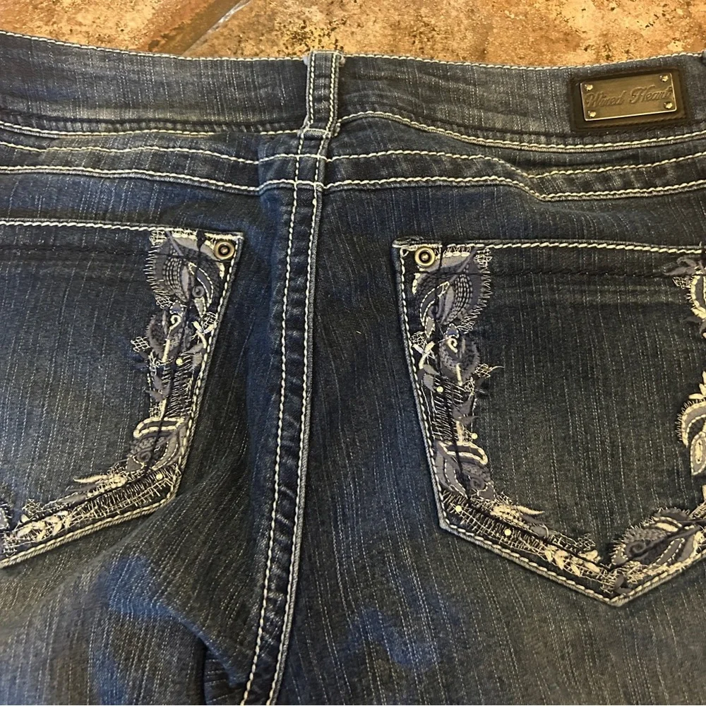 Women’s Wired Heart Jeans Like New size 30 - Picture 9 of 11